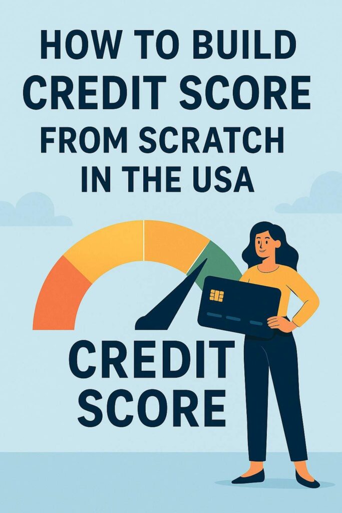 How to build credit score from scratch in usa