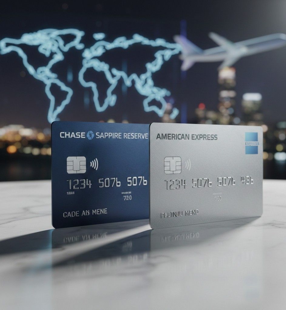 Chase Sapphire Reserve vs Amex Platinum 2026:Which is Better