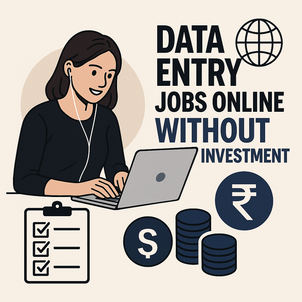 Online Data entry jobs without investment 