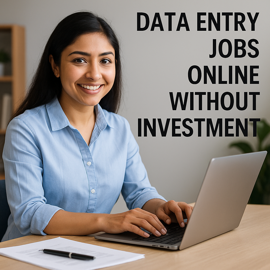 Online Data Entry Jobs Without Investment – Genuine Work or Scam? Complete Truth